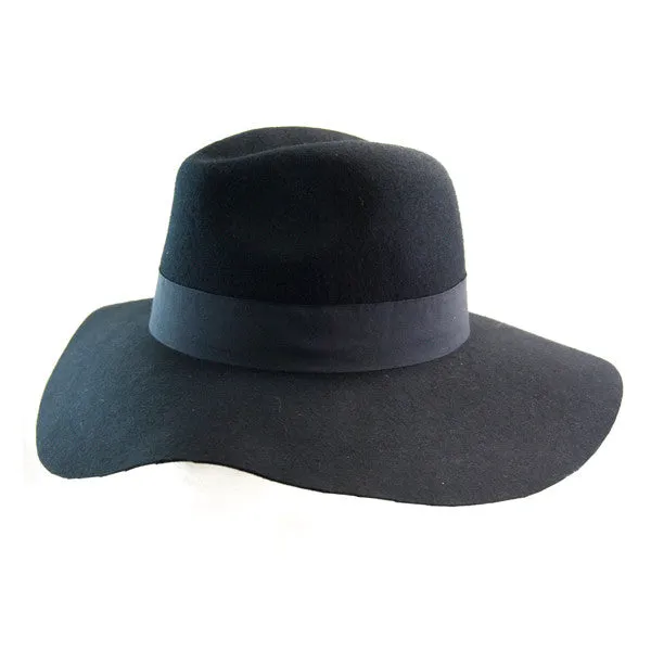 Something Special - Wool Felt Oversized Fedora Hat