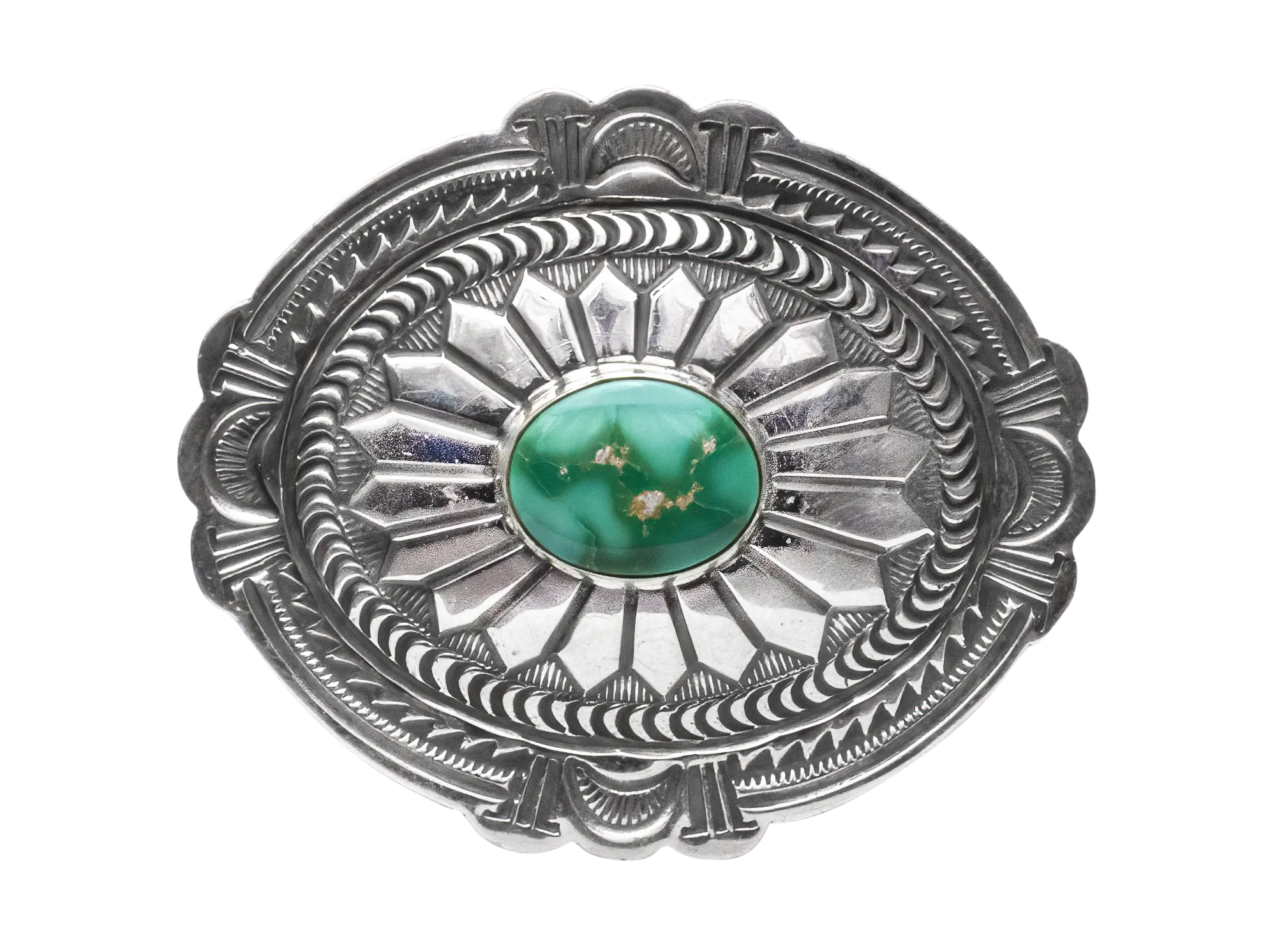 Sonoran Turquoise Belt Buckle | Arnold Blackgoat