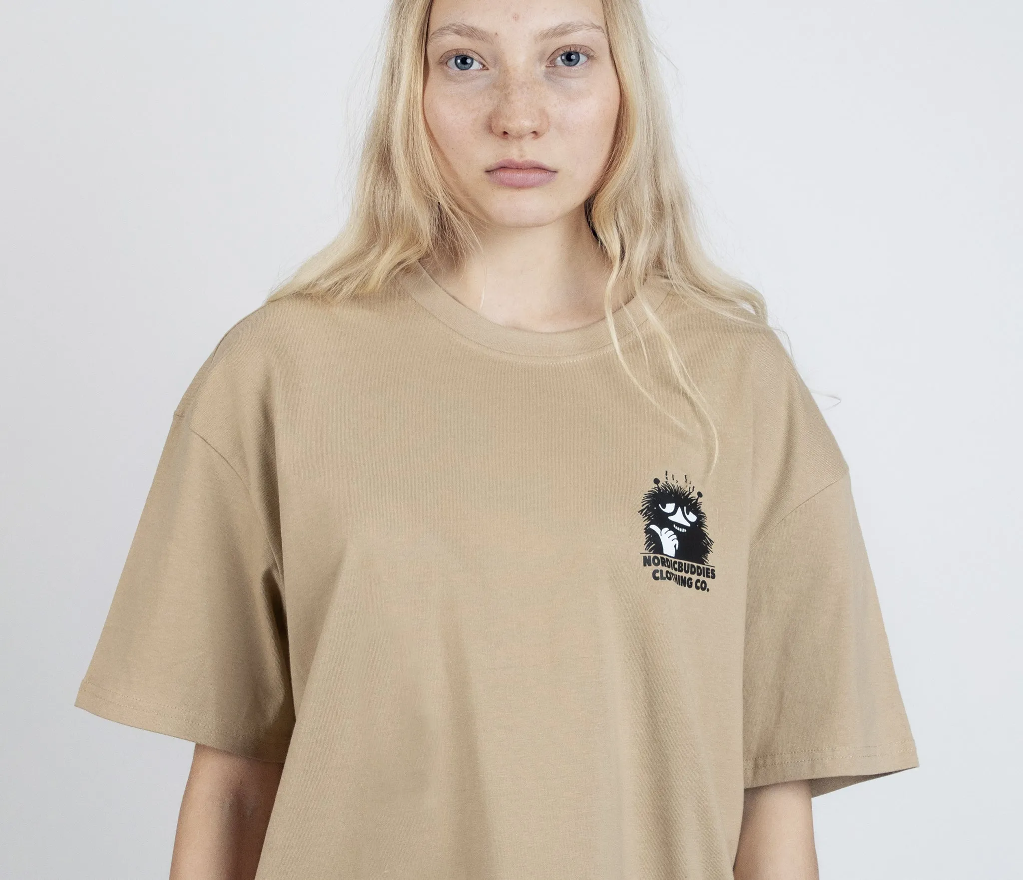 Stinky Plotting T-Shirt Unisex - Beige