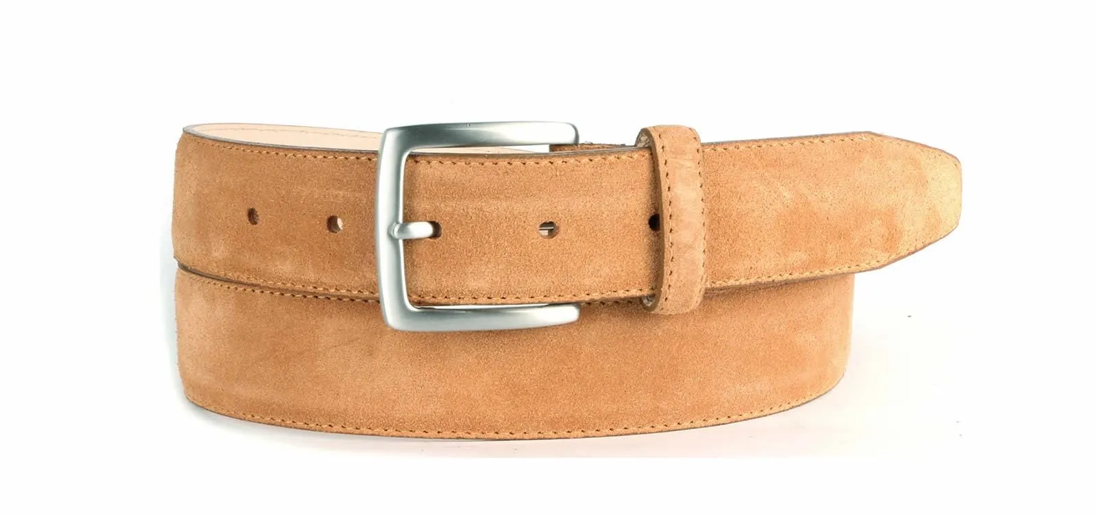 Suede Belt Tan