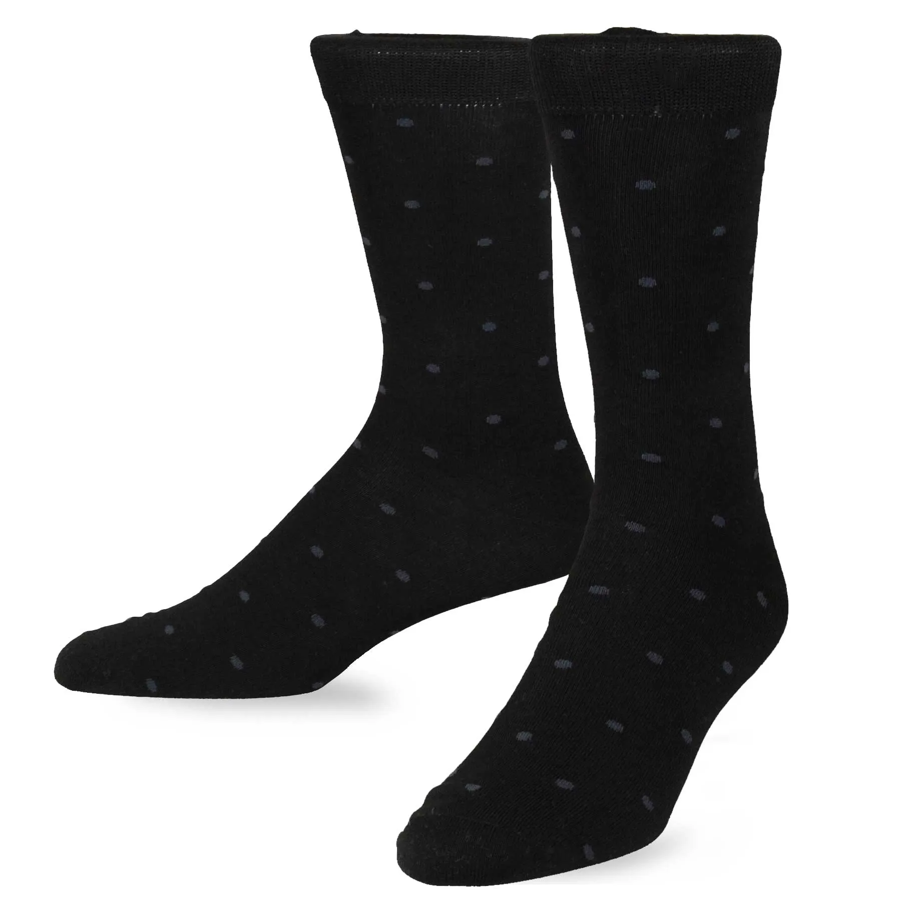 TeeHee Socks Men's Casual Cotton Crew Dot 3-Pack (50458)