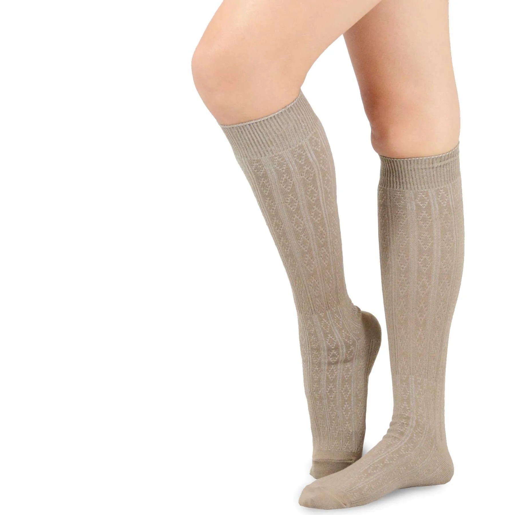 TeeHee Socks Women's Casual Cotton Knee High Love 3-Pack (10853)