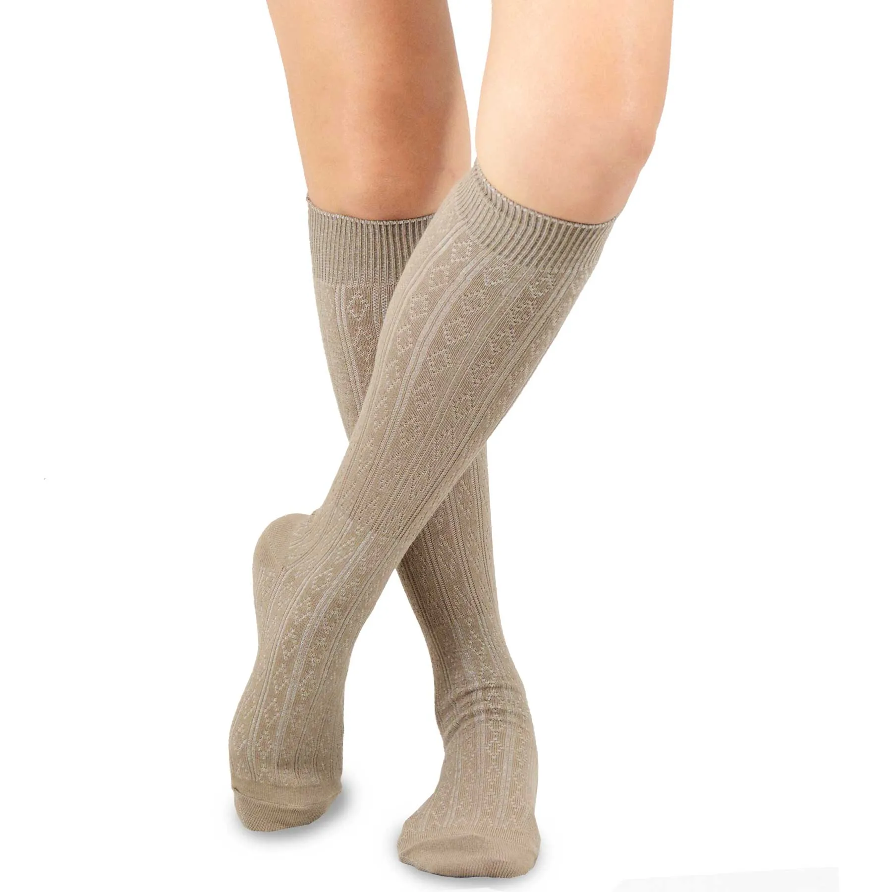 TeeHee Socks Women's Casual Cotton Knee High Love 3-Pack (10853)