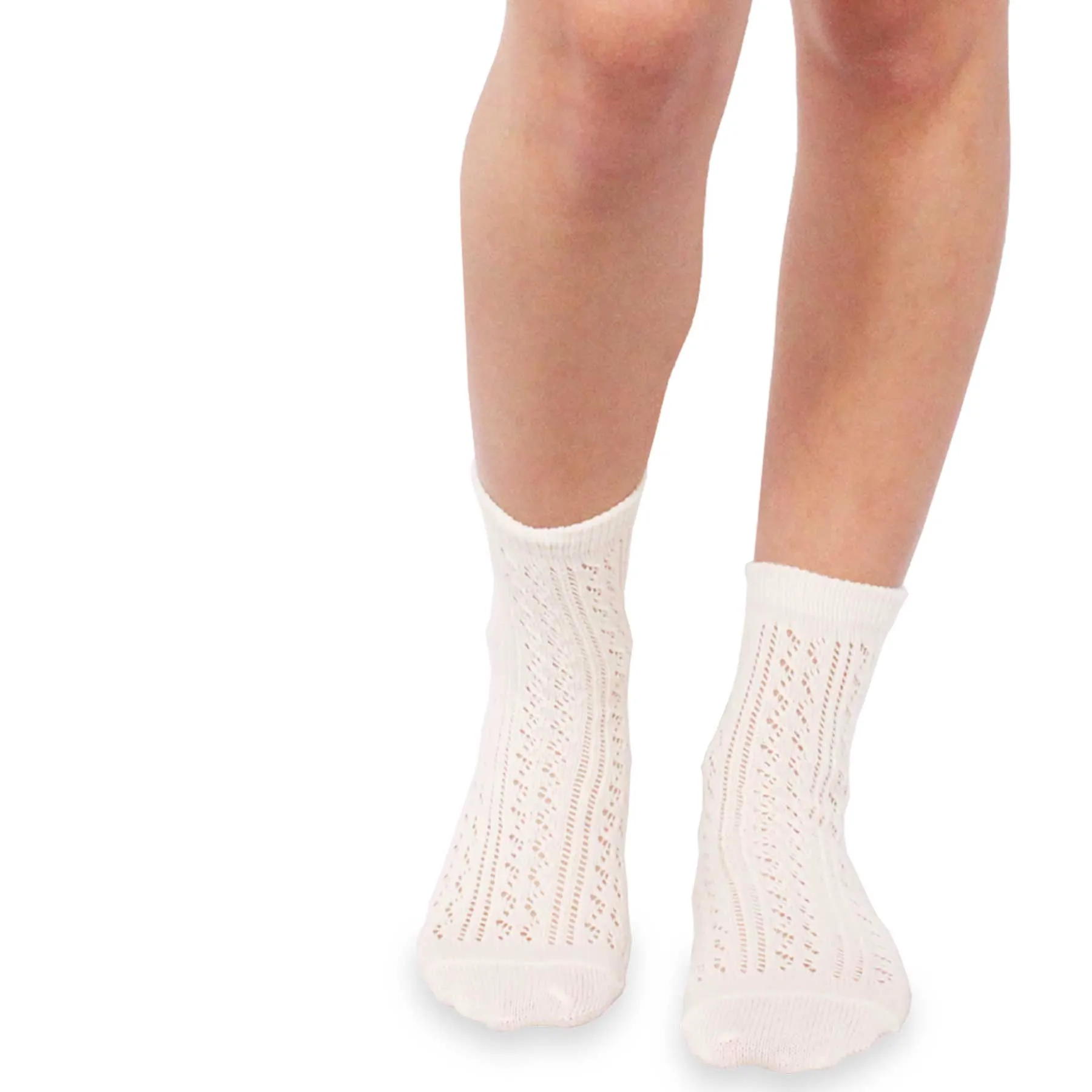 TeeHee Socks Women's Casual Cotton Short Crew 2-Pack (10406)