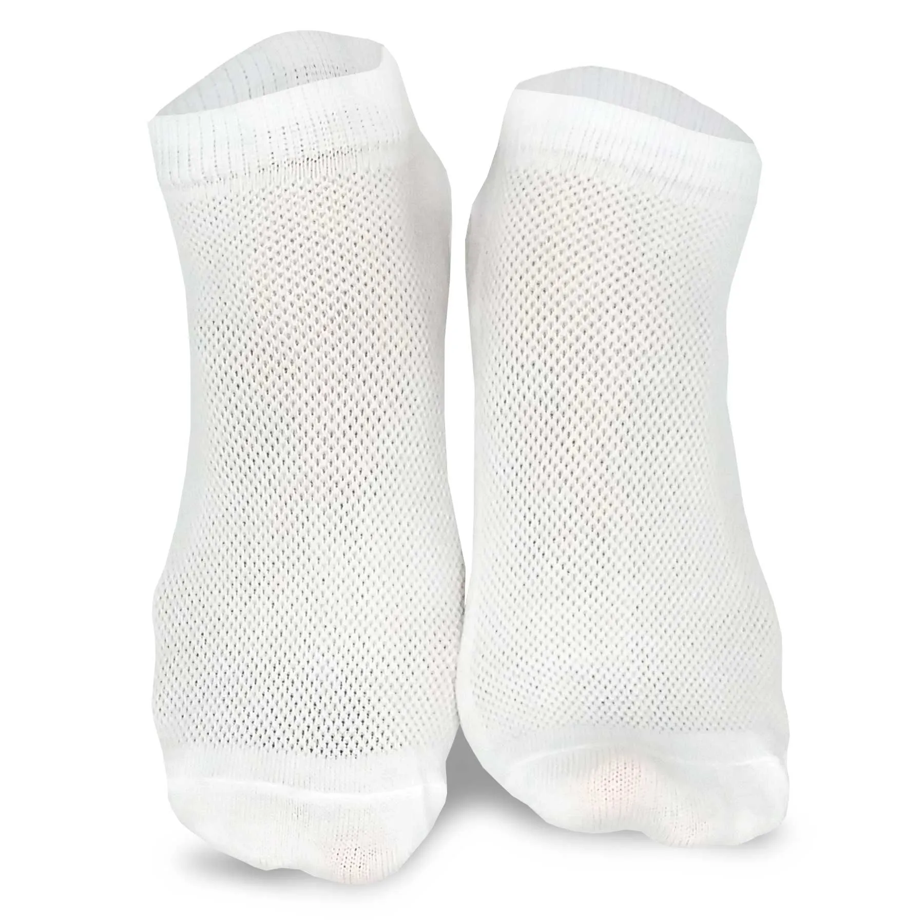 TeeHee Socks Women's Casual Polyester No Show Black/Grey/White 18-Pack (10051)