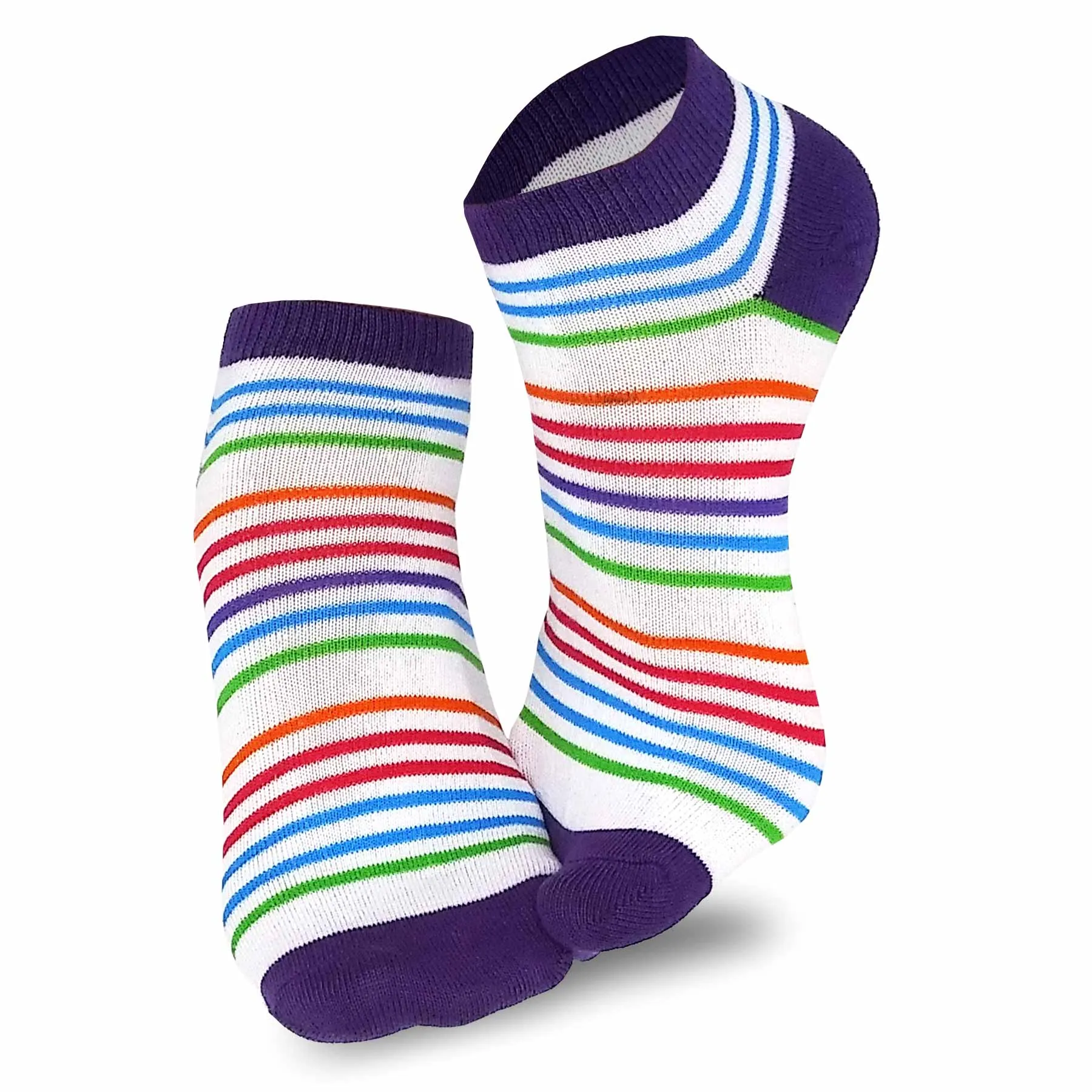 TeeHee Socks Women's Casual Polyester No Show Love Peace 18-Pack (12062)