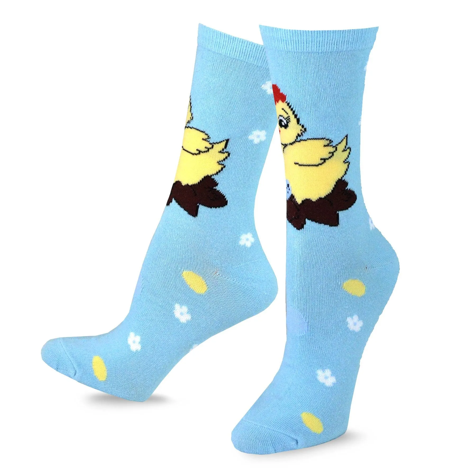 TeeHee Socks Women's Easter Cotton Crew Funny 6-Pack (11976)