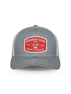 The Buckle Hat- Heather Grey- Cowboy Cool