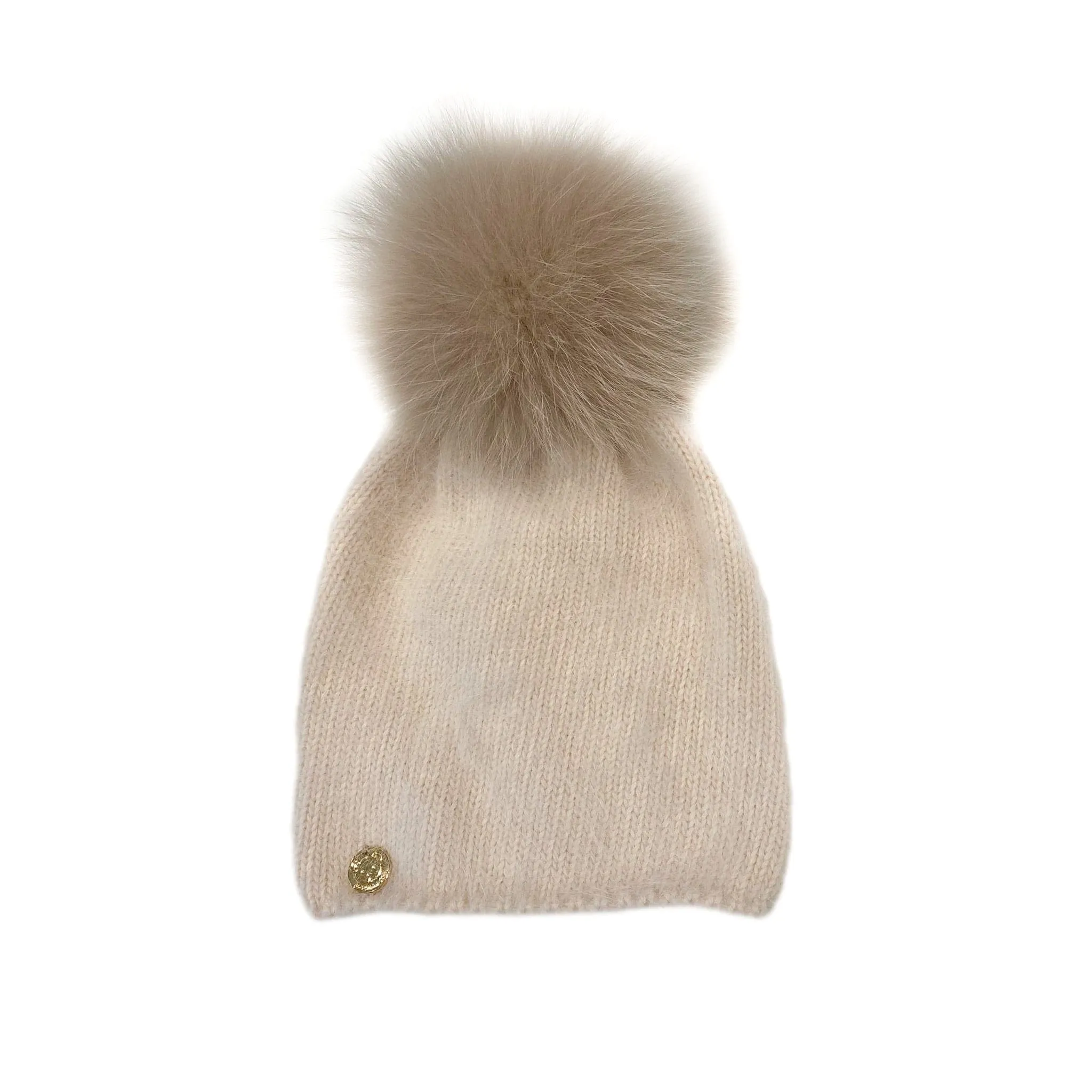 Vanya Cashmere Beanie Hat