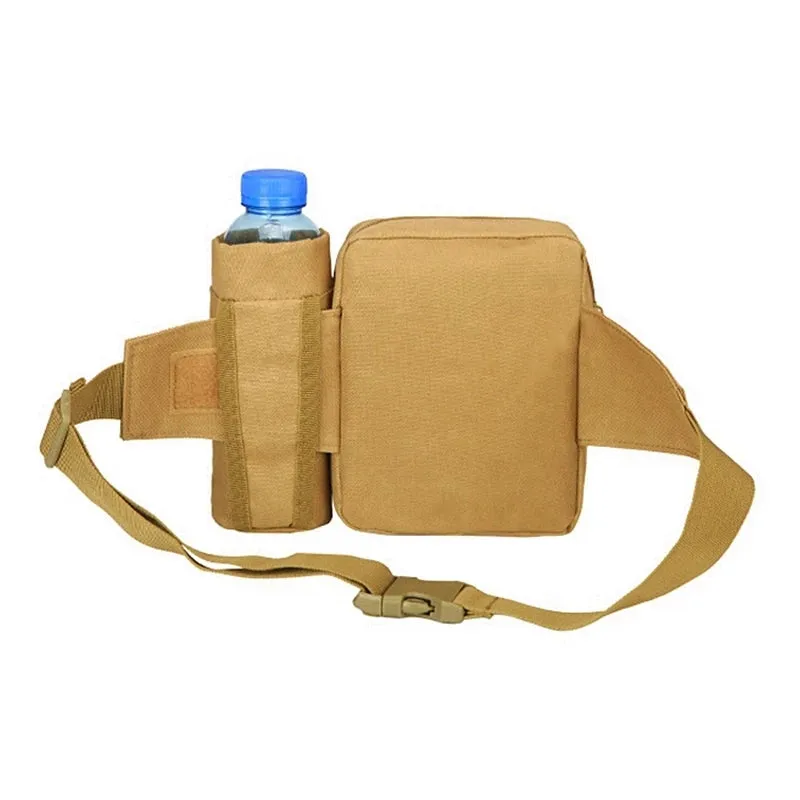 Waist Pack Pouch (Bag) with Water Bottle Holder